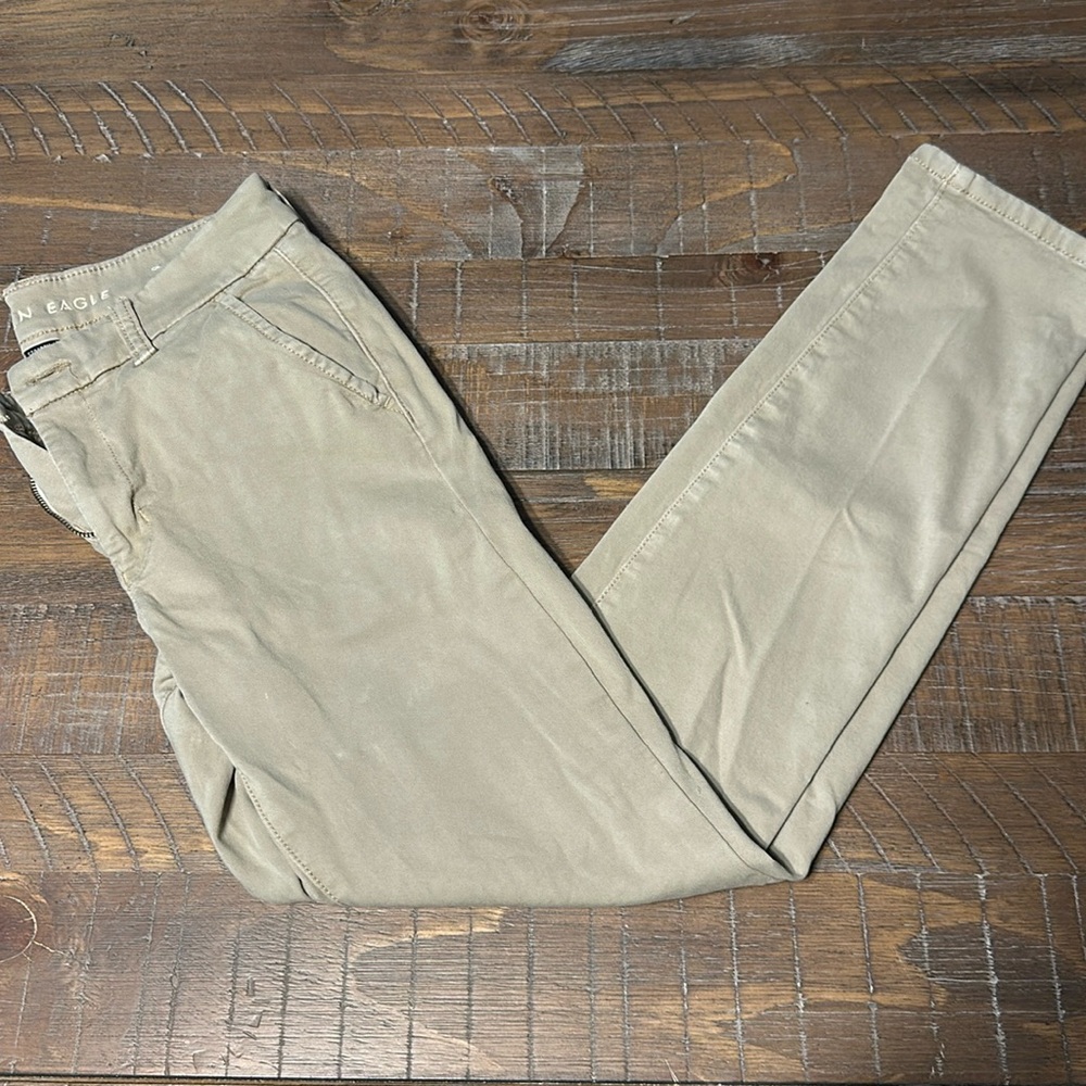 American Eagle Stretch Skinny Khaki